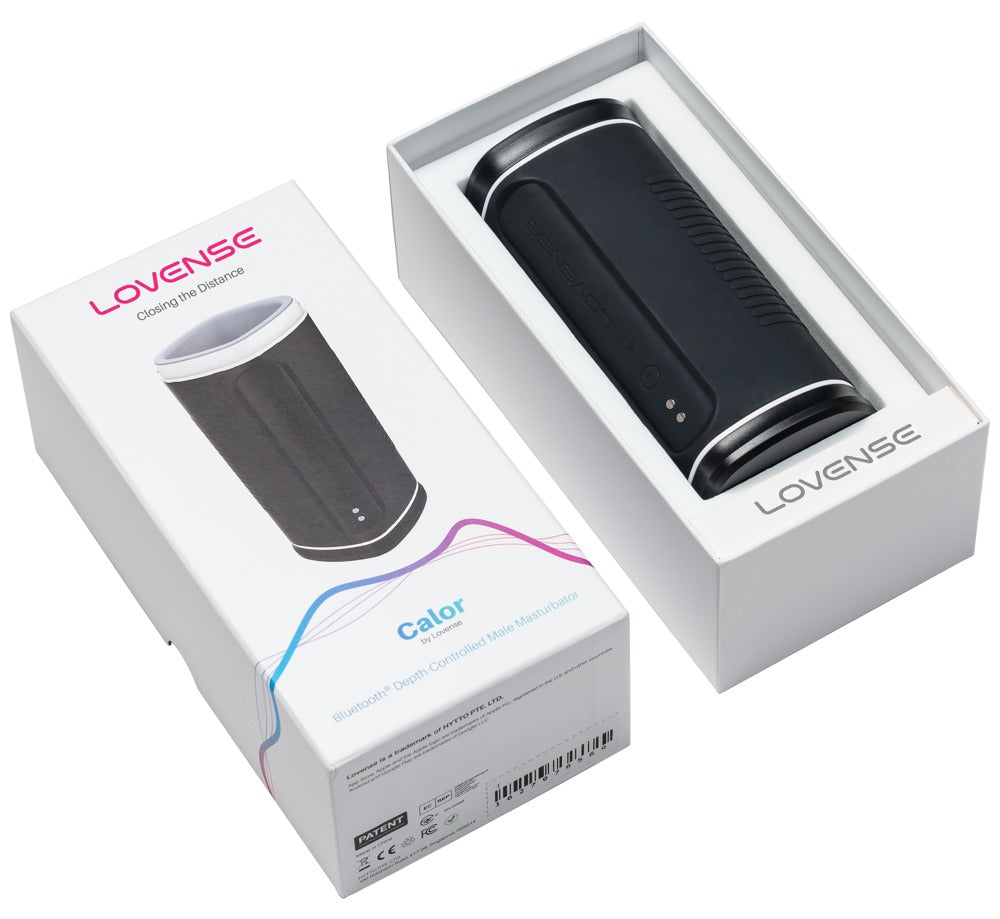 Lovense Calor Produktverpackung mit Lieferumfang