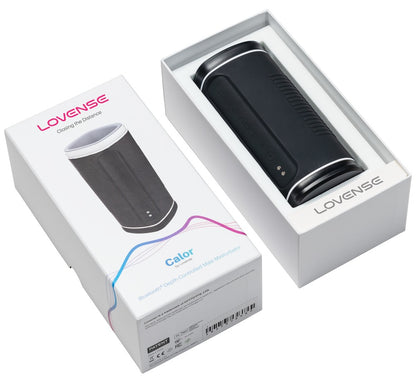 Lovense Calor Produktverpackung mit Lieferumfang