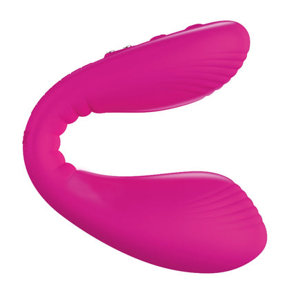 Seitenansicht des Lovense Dolce Dual Vibrators mit flexibler Passform