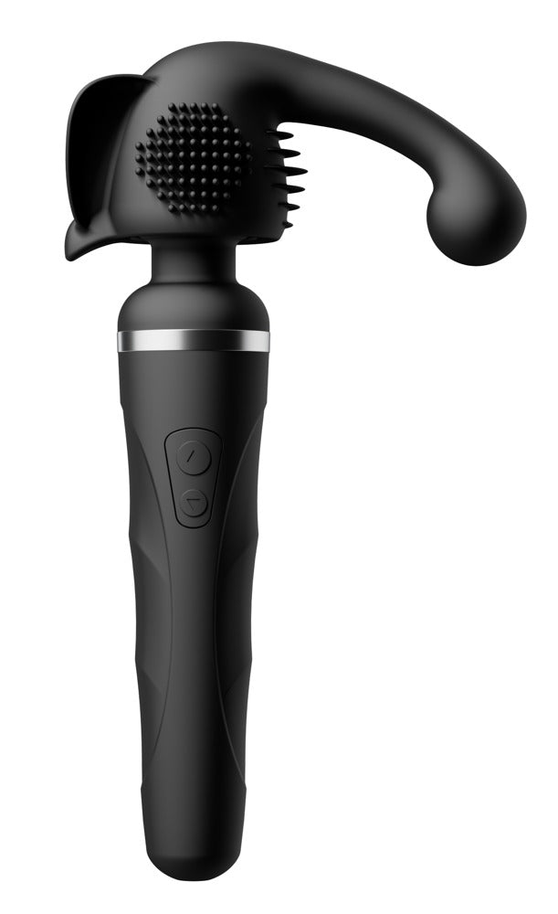 Lovense Domi Female Attachment montiert auf dem Lovense Domi Massager