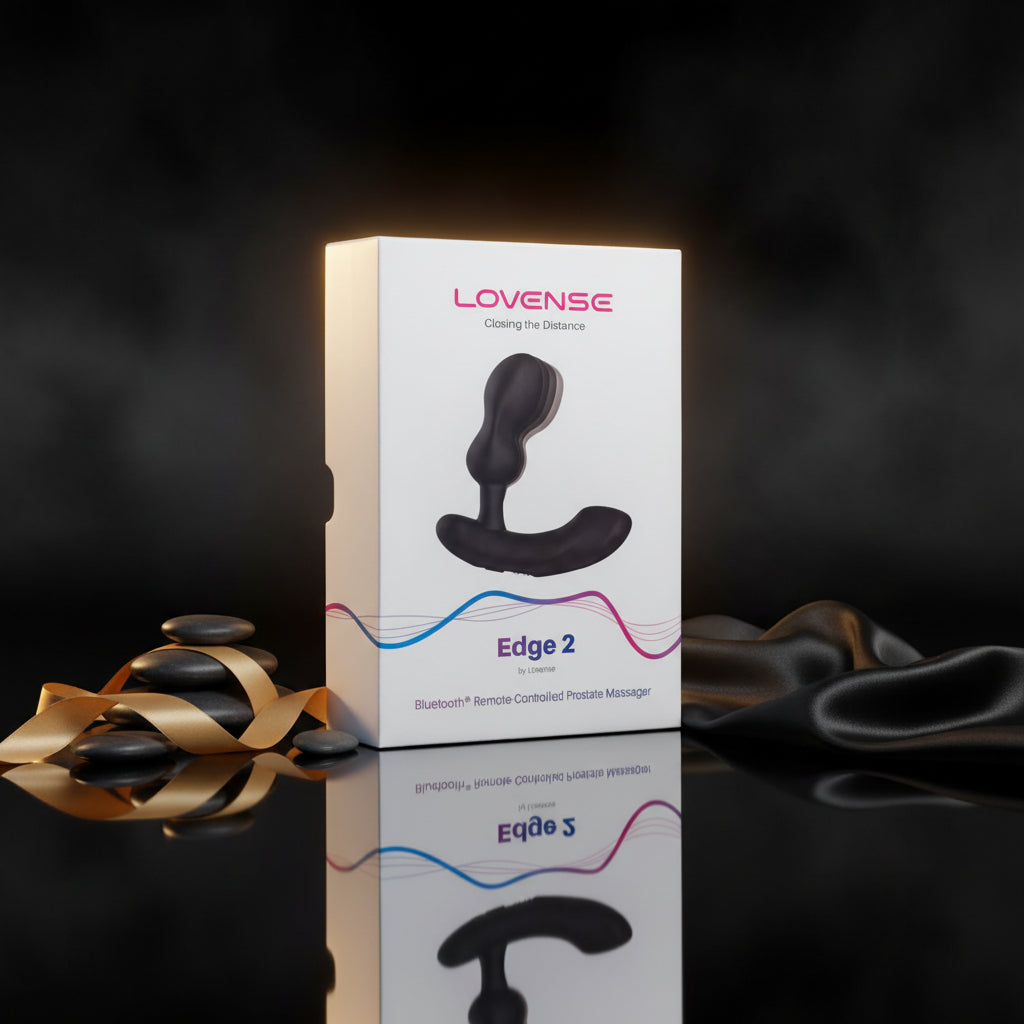 Lovense Edge 2 Prostata Vibrator für Männer in elegantem Design