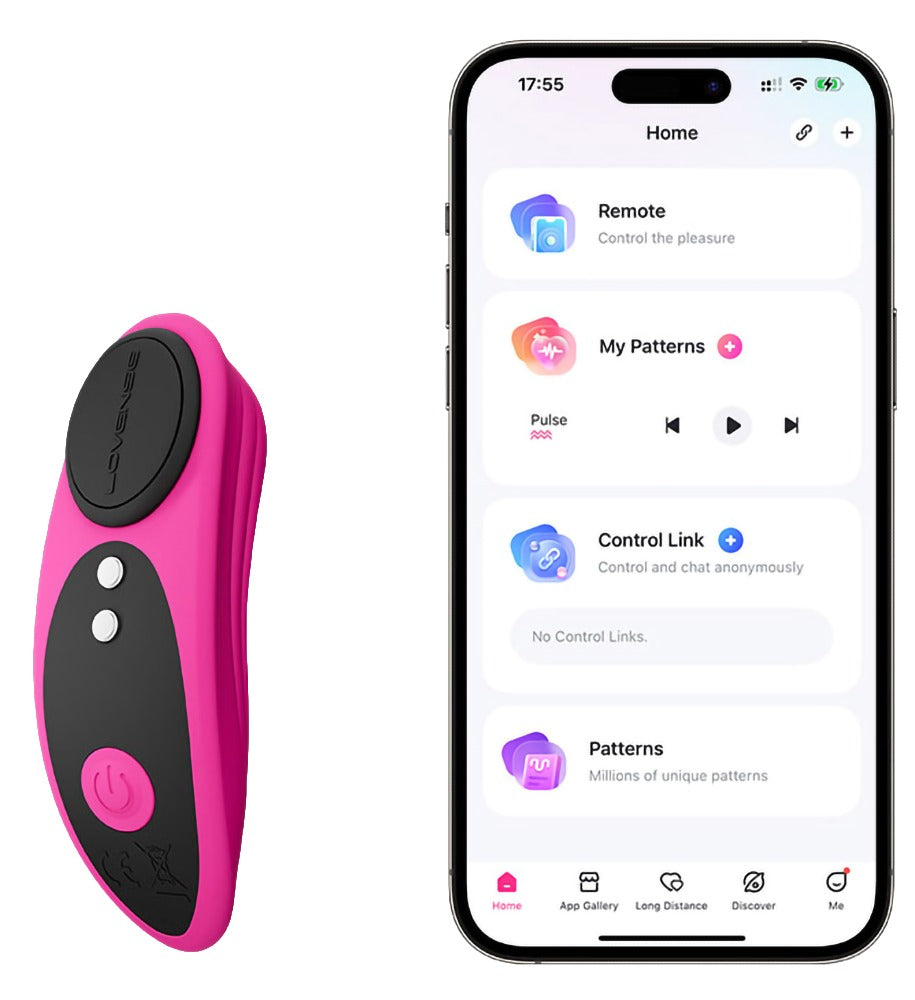 Lovense Ferri Panty Vibrator mit App-Steuerung über Smartphone