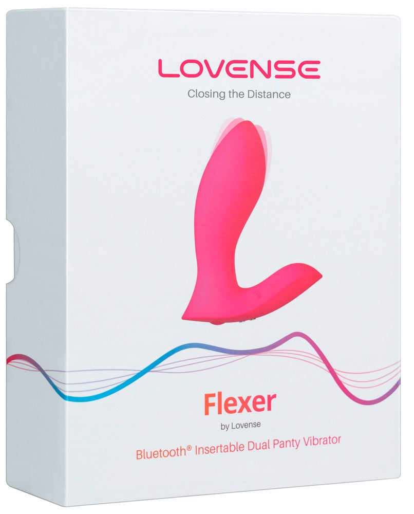 Vorderseite der Lovense Flexer Produktverpackung
