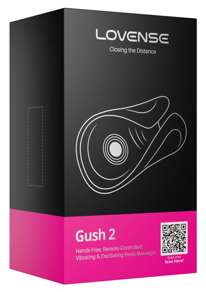 Lovense Gush 2 Originalverpackung Vorderansicht