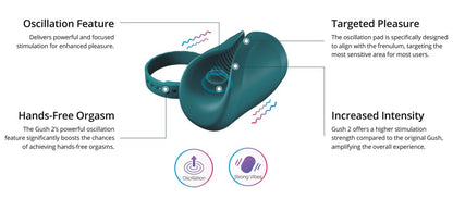 Lovense Gush 2 Produktübersicht mit Funktionen und Anwendung
