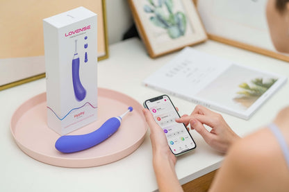 Lovense Hyphy mit App-Steuerung während der Anwendung