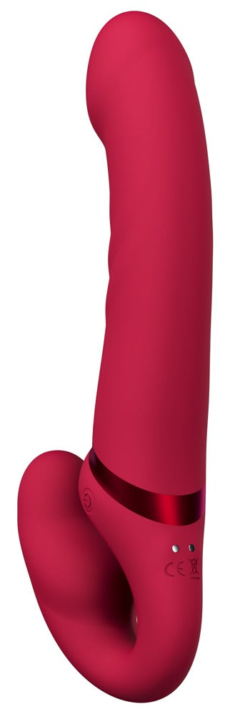 Detailansicht des Lovense Lapis Strap-on Vibrators mit ergonomischer Form
