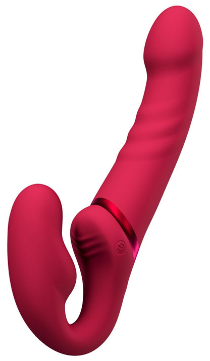 Vorderansicht des Lovense Lapis Strap-on Vibrators