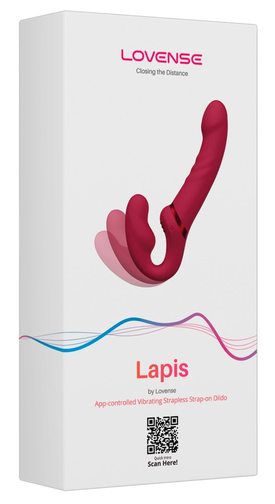 Vorderseite der Lovense Lapis Produktverpackung
