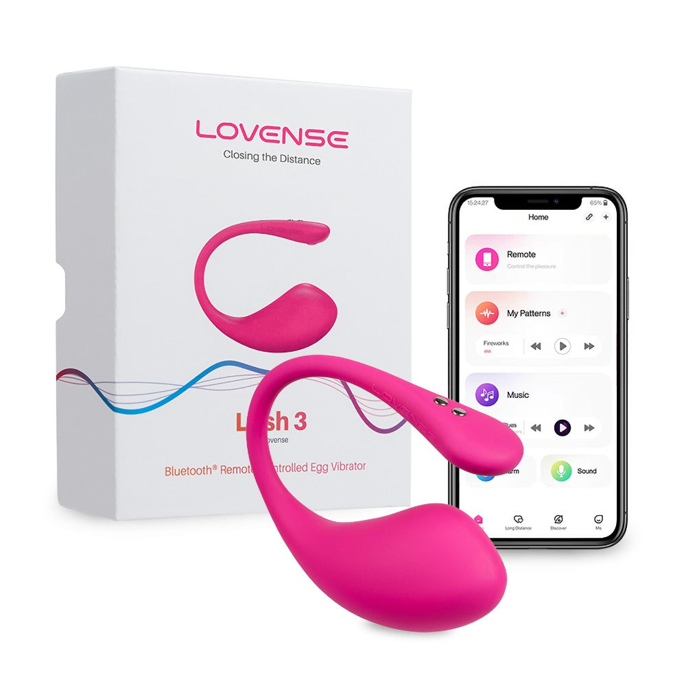 Lovense Lush 3 mit Lovense App und Smartphone-Steuerung
