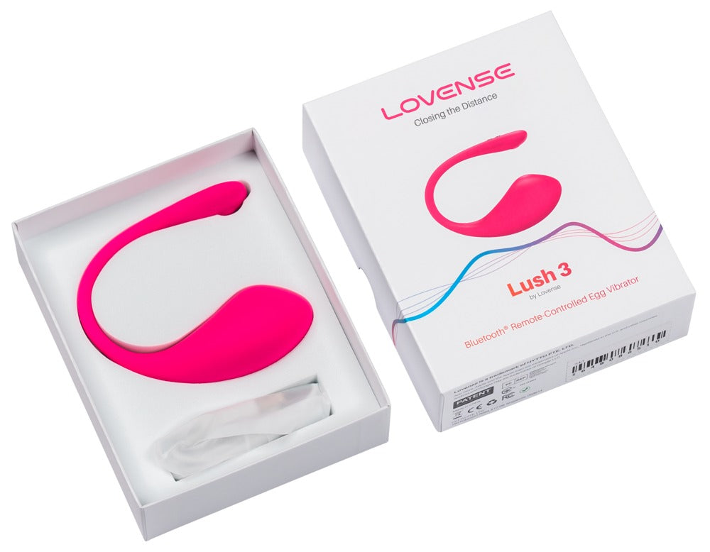 Lovense Lush 3 Verpackung und Lieferumfang Übersicht