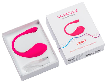 Lovense Lush 3 Verpackung und Lieferumfang Übersicht