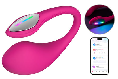 Lovense Lush 4 Vibro-Ei mit App-Steuerung und Smartphone-Konnektivität