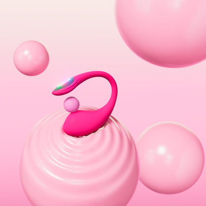 Lovense Lush 4 Produktdarstellung mit modernem Design in Pink
