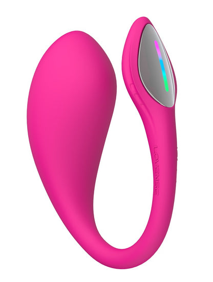 Lovense Lush 4 Seitenansicht mit flexiblem Silikondesign