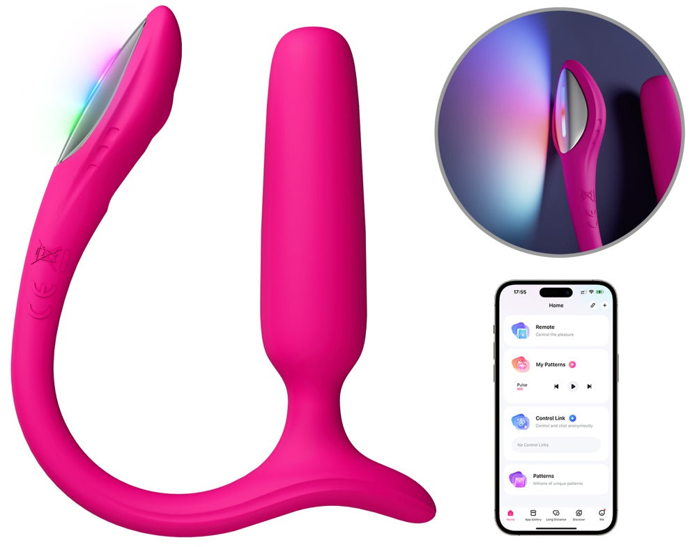 Lovense Lush Anal mit App-Steuerung und Smartphone-Konnektivität