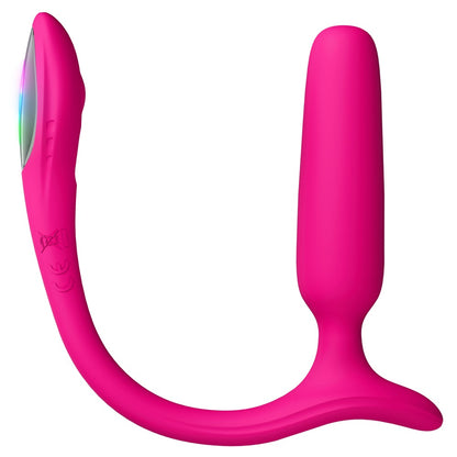 Lovense Lush Anal Vibrationsplug mit geschwungener Form und komfortabler Passform