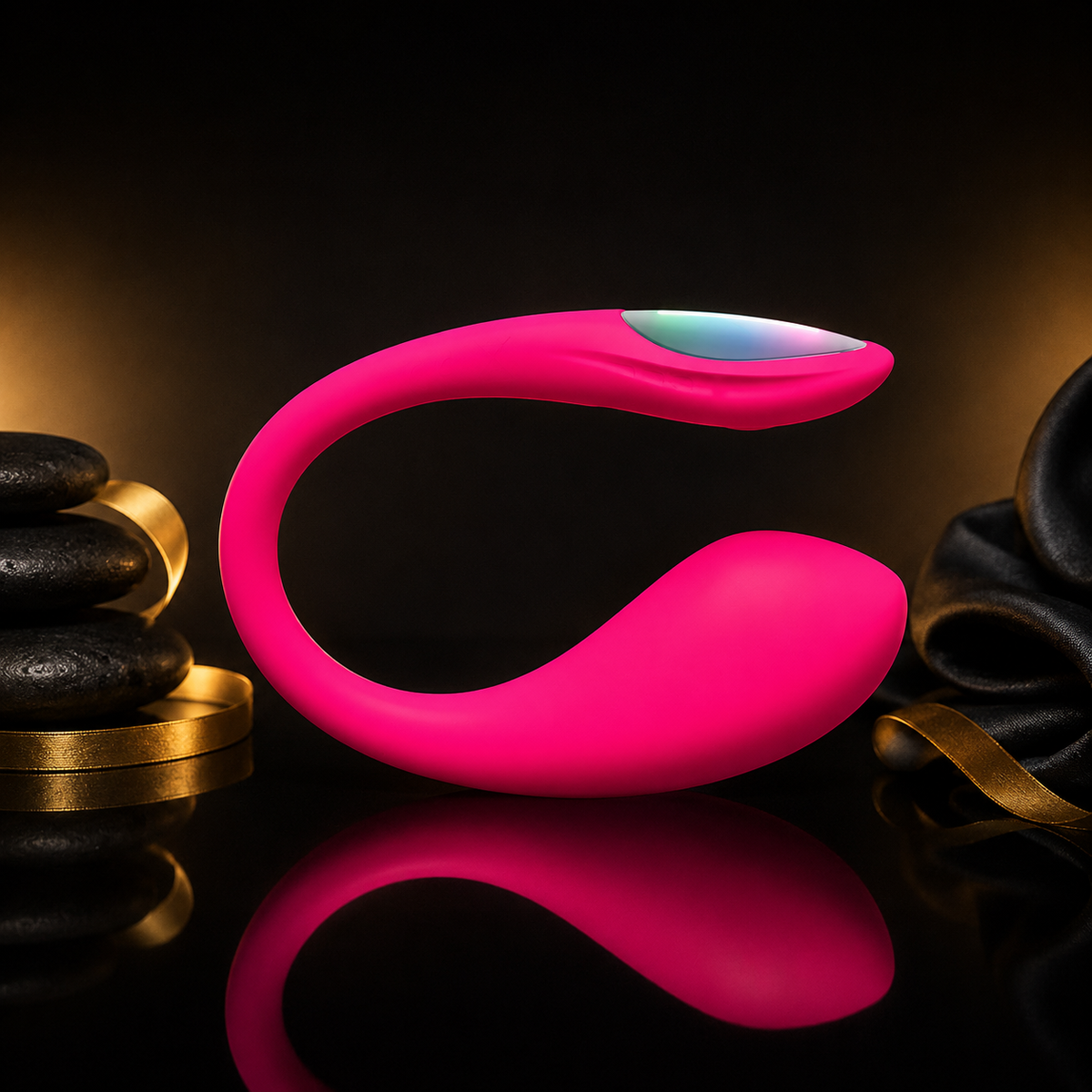 Lovense Lush Mini Vibro-Ei mit App-Steuerung und LED-Lichtshow