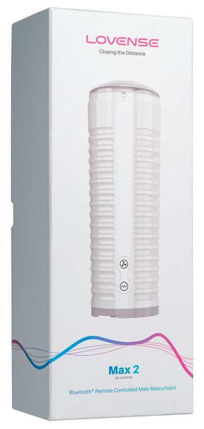Vorderseite der Lovense Max 2 Produktverpackung