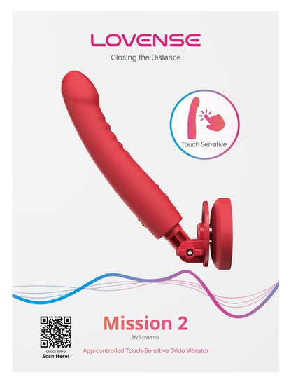 Lovense Mission 2 Produktverpackung in perspektivischer Ansicht