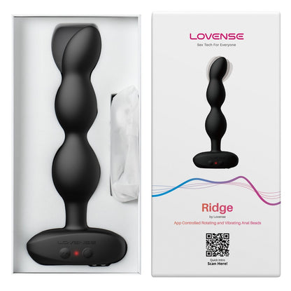 Detailansicht der Lovense Ridge Verpackung