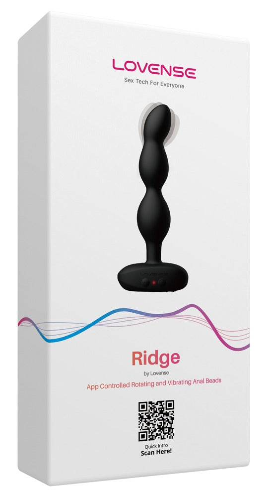 Produktverpackung des Lovense Ridge Vorderansicht
