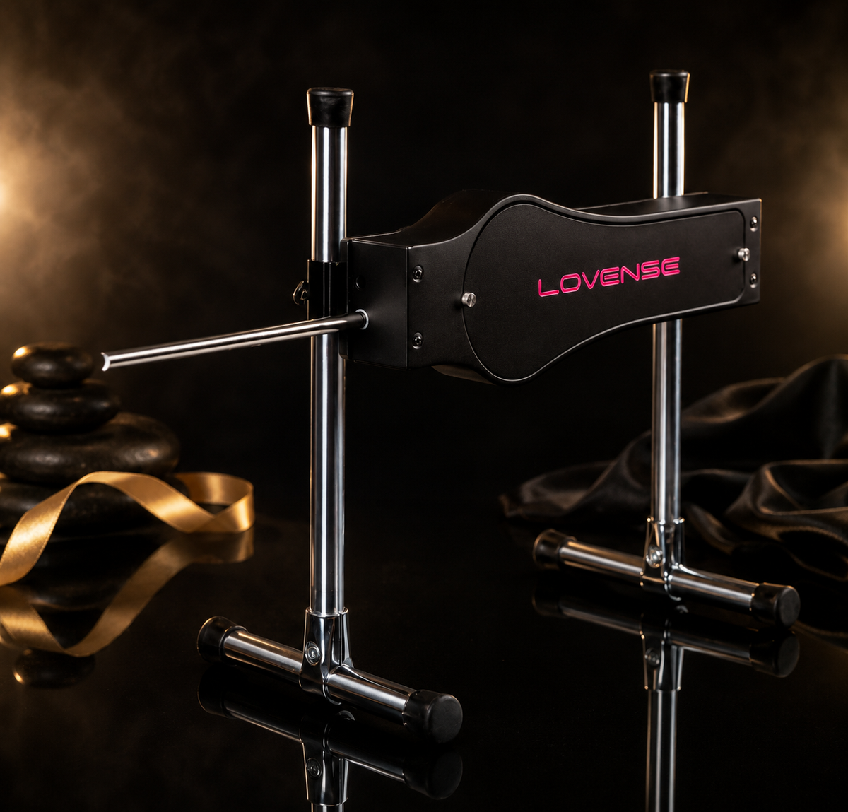 Lovense Sexmaschine mit App-Steuerung und Silikon-Dildos