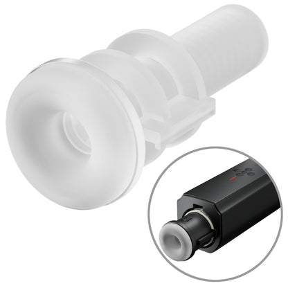 Lovense Neutral Sleeve für Solace Pro mit enger Öffnung und TPE-Material – Frontansicht
