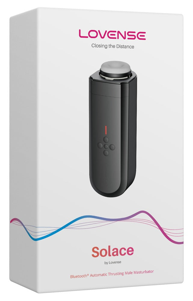 Lovense Solace Produktverpackung im modernen Lovense Design