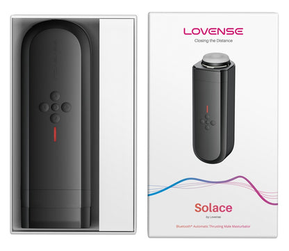 Lovense Solace Produktverpackung Rückseite mit Informationen