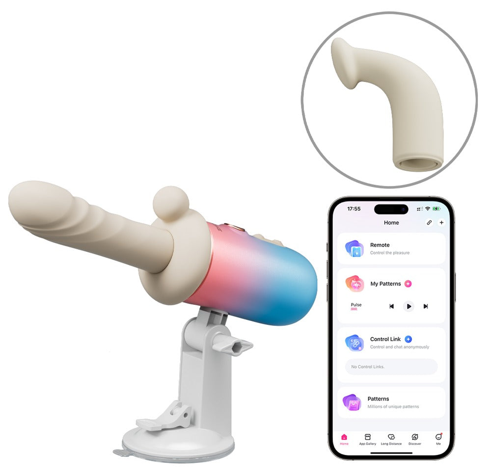 Lovense Spinel mit App-Steuerung über Smartphone und Bluetooth-Verbindung
