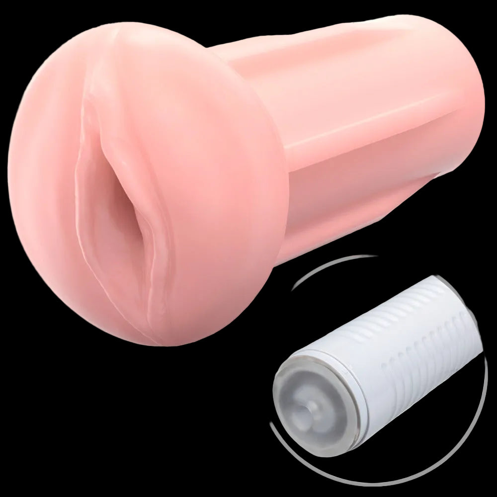 Lovense Vagina Shaped Sleeve für Max 2 mit naturgetreuer Form und hautähnlichem TPE-Material