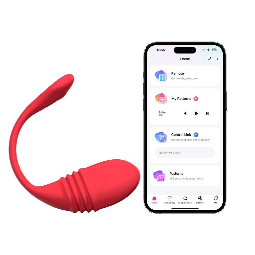 Lovense Vulse Vibro-Ei mit App-Steuerung und Smartphone-Verbindung