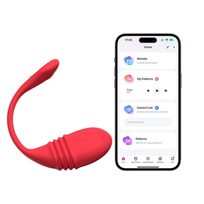 Lovense Vulse Vibro-Ei mit App-Steuerung und Smartphone-Verbindung