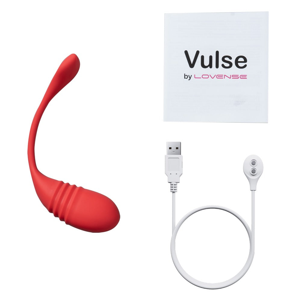 Lovense Vulse mit USB-Ladekabel im Lieferumfang