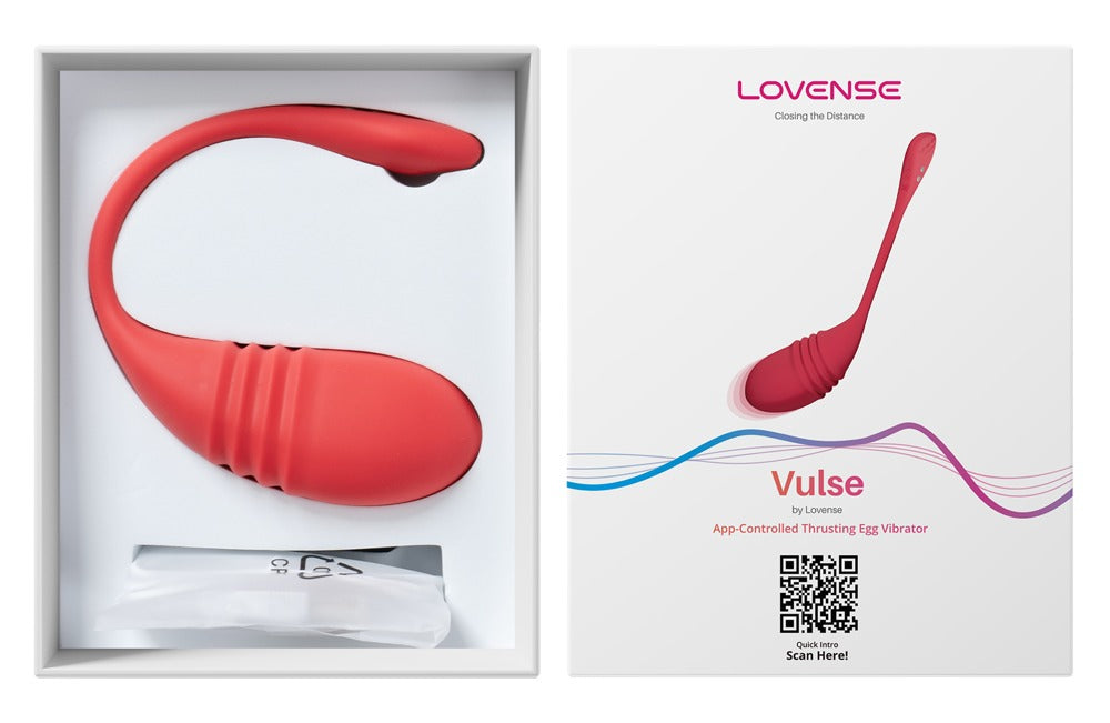 Lovense Vulse zusammen mit der Originalverpackung