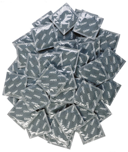 LustGlider XXL Kondome mit 64 mm Breite als einzeln versiegelte Kondomverpackungen