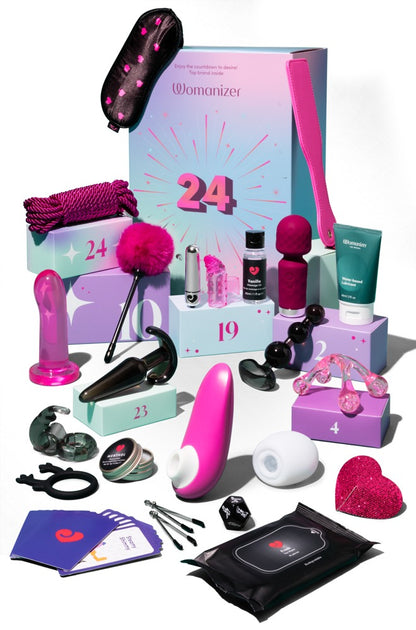 Magic Shiver Enjoy Erotik-Adventskalender 2026 mit 24 Geschenkboxen und Auswahl der enthaltenen Toys und Accessoires