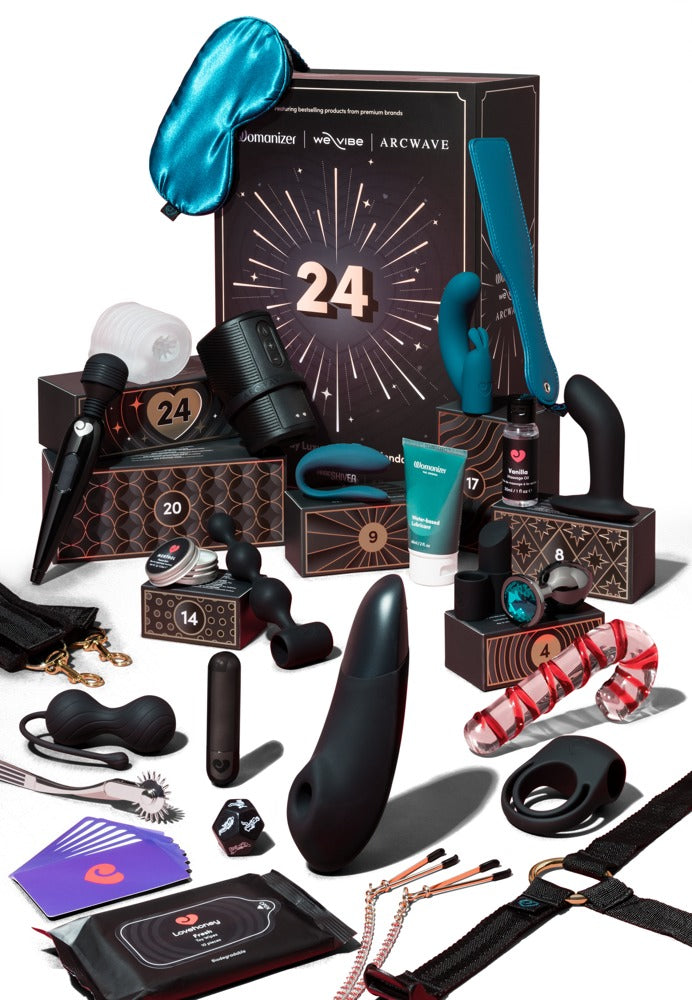 Magic Shiver Luxury Erotik-Adventskalender 2026 mit 24 Geschenkboxen und Auswahl der enthaltenen Premium-Toys