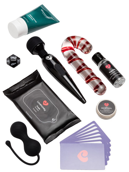 Verschiedene Toys, Fernbedienung und Accessoires aus dem Magic Shiver Luxury Adventskalender 2026