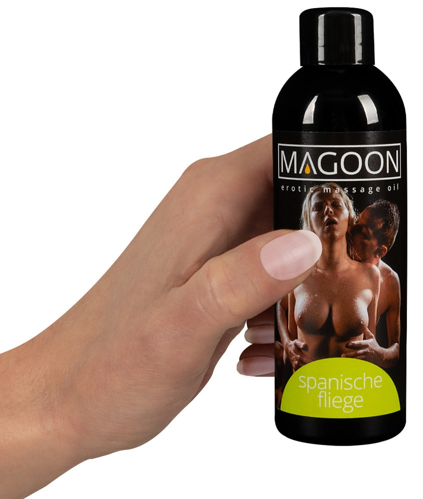 Magoon Massageöl Spanische Fliege 100 ml für entspannte und sinnliche Massageanwendung