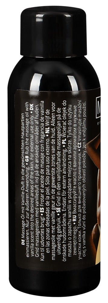 Magoon Massageöl Vanille Rückseite Produktinformationen