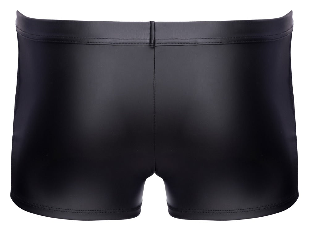Freigestellte Rückansicht der körperbetonten NEK Pants im schwarzen Mattlook