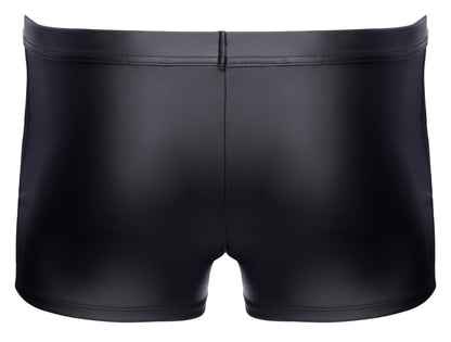 Freigestellte Rückansicht der körperbetonten NEK Pants im schwarzen Mattlook