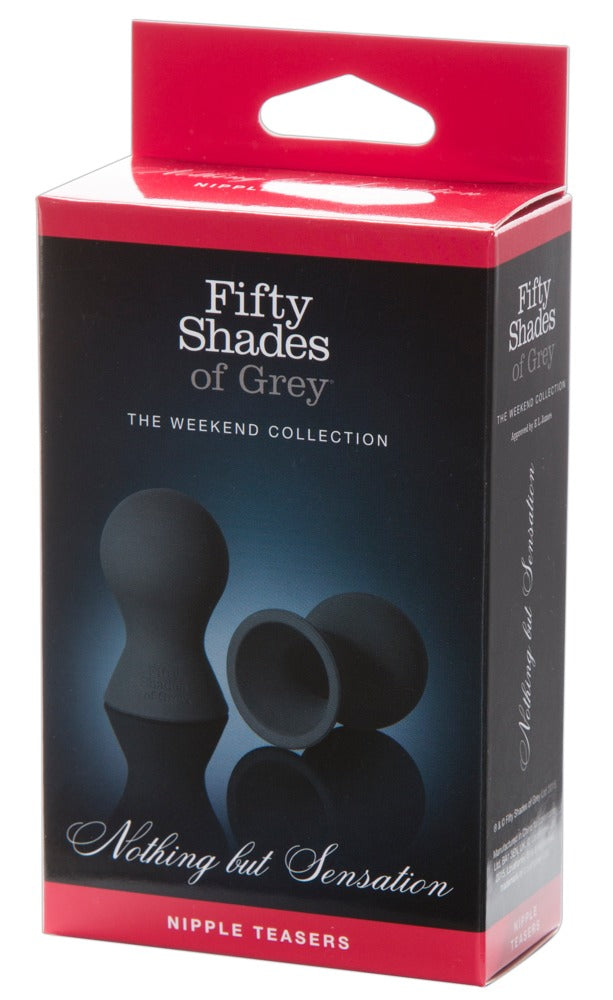 Produktverpackung der grauen Nippelsauger Nothing but Sensation