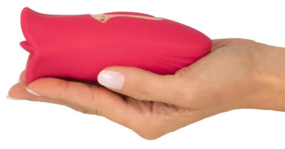 You2Toys Oral Fun Vibrator kompakte Größe in der Hand dargestellt