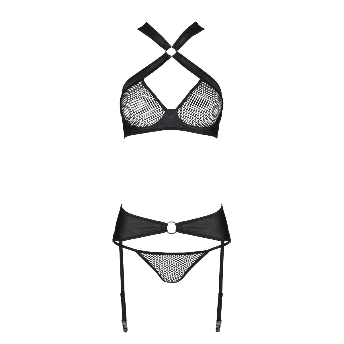 Passion PE Amanda 3pcs set black - Produktansicht 3