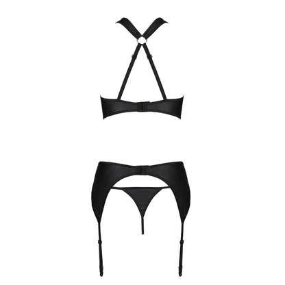 Passion PE Amanda 3pcs set black - Produktansicht 4