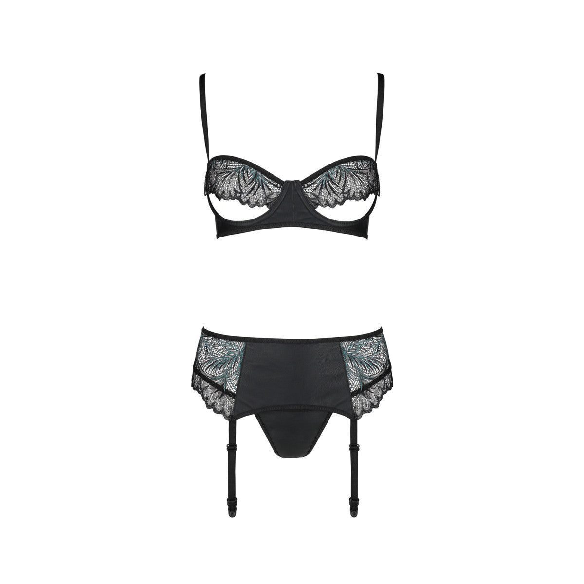 Passion PE Astrida 3pcs set black - Produktansicht 3