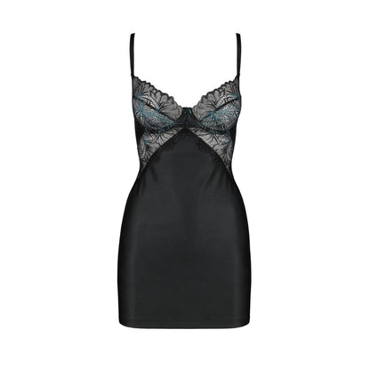 Passion PE Astrida chemise & thong black - Produktansicht 3